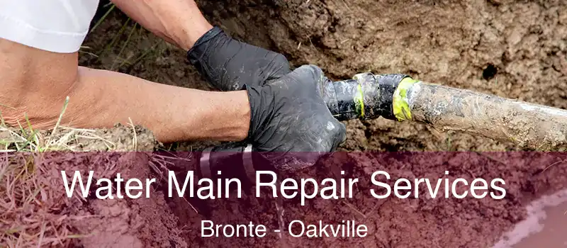  Water Main Repair Services Bronte - Oakville
